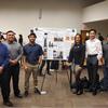 Students with poster.